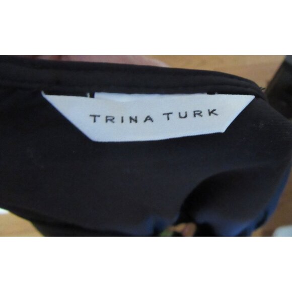 Trina Turk Bouquet Floral Tunic Coverup Dress Size S - Picture 7 of 9